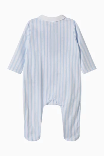 All-over Striped Pyjama in Cotton