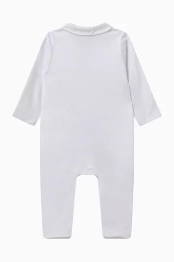 بيجاما مطرزة قطن