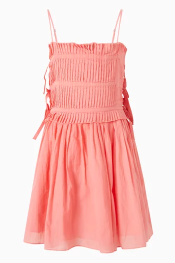 Elena Smocked Mini Dress