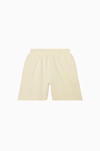 شورت رياضي بشعار الماركة قطن