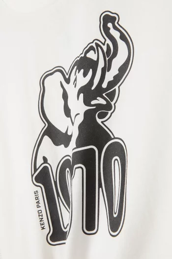 1970 Graphic Logo T-shirt in Cotton