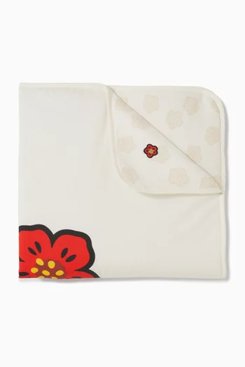 Boke Flower Baby Blanket in Cotton