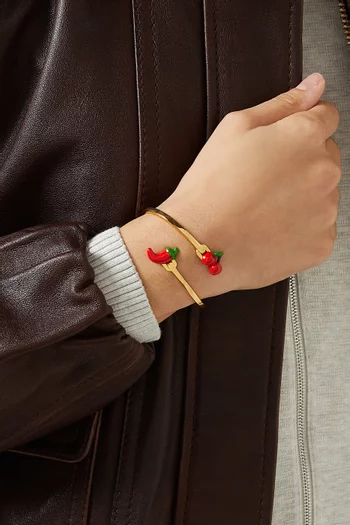 Cherry & Chilli Pepper Bangle
