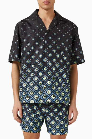 Degrade Monogram Swim Shirt