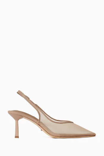 Breeze 75 Slingback Pumps in Nylon