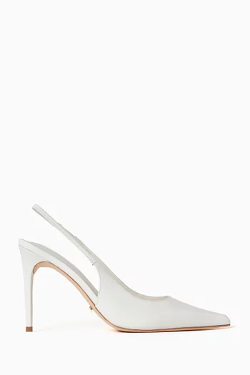 Charlotte 105 Slingback Pumps in Patent Leather