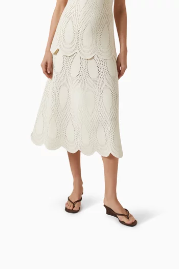 Edgy 50 Thong Wedge Sandals in Suede