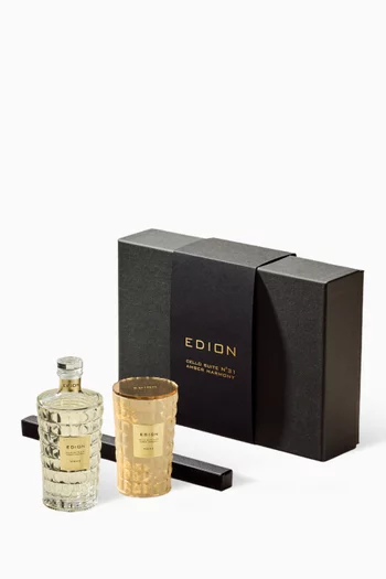 مجموعة موزع عطر وشمعة امبر هارموني ضمن مجموعة نمبر 31