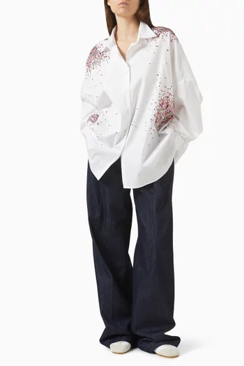 Belted Pants in Denim