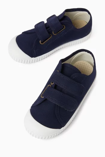 Plimsoll Sneakers in Cotton-canvas