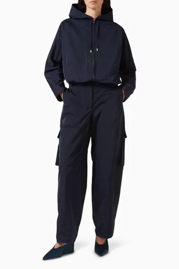 جاكيت مقاوم للرياح بغطاء رأس حرير رادزيمير