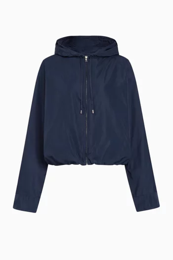 جاكيت مقاوم للرياح بغطاء رأس حرير رادزيمير