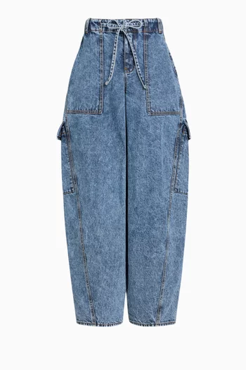 Cargo Jeans in Denim