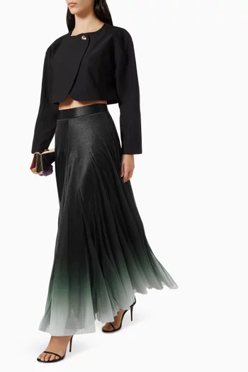 Ombre A-line Skirt
