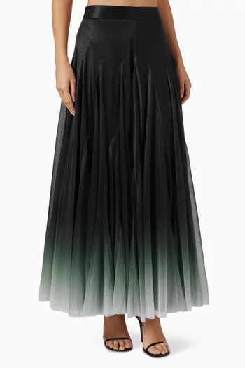 Ombre A-line Skirt