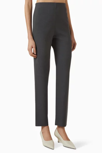 Slim Straight-leg Pants