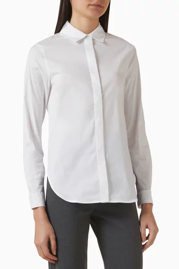 قميص قطن كلاسيكي