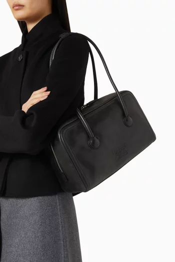 حقيبة بوسطن جلد بقر