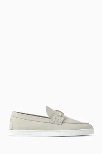 Chambeliboat Boat Shoes in Nubuck