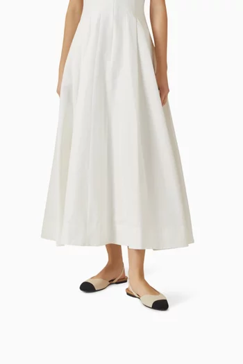 The Almond Slingback Flats