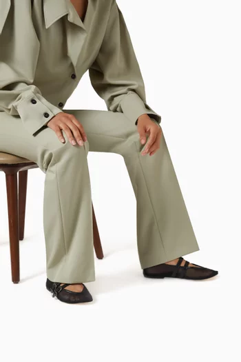 حذاء باليرينا بريجيت قماش شبكي