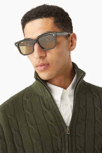 Square Sunglasses in Acetate