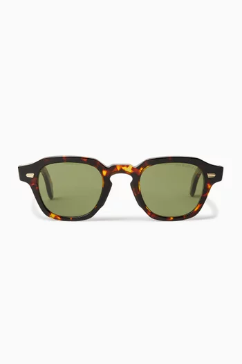 Round Sunglasses in Acetate