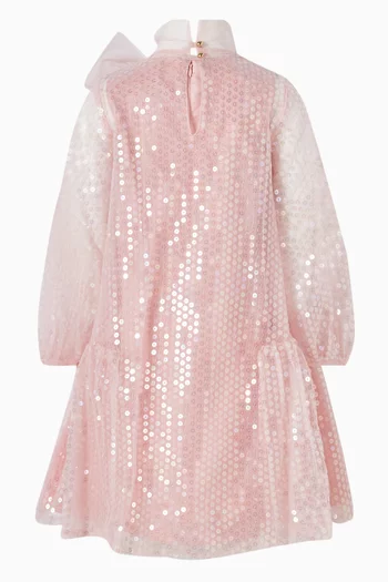 Sequin-embellished Dress in Tulle