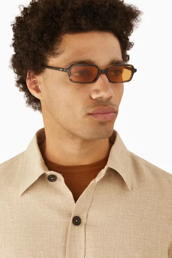 نظارة شمسية ميلو بنقشة هافانا بإطار أسيتات