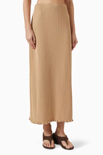 تنورة فرانك بحافة كشكش