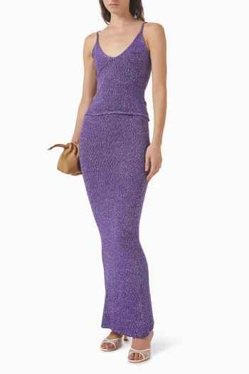 Carolina Sequin-embellished Skirt