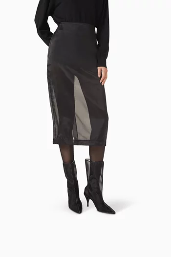 Drawing a Blank 85 Boots in Mesh