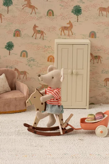 Mouse Rocking Horse in Wood
