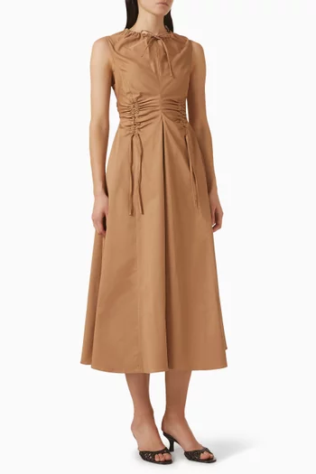 فستان كارغو قطن وستان