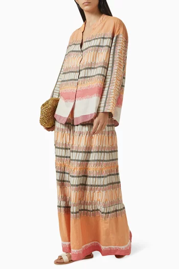 Zakar Embroidered Shirt