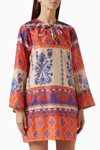 Zakar Printed Tunic Dress