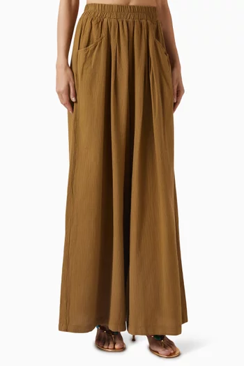 Wide-leg Pants