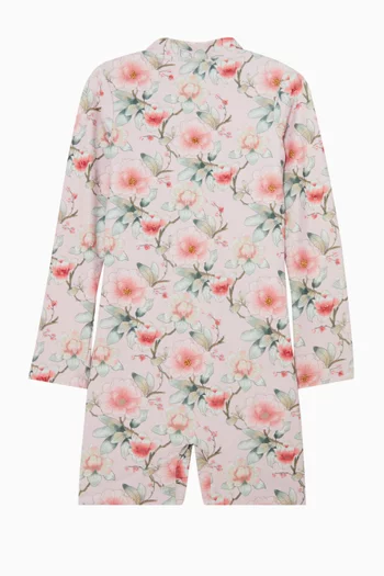 Front-zip One-piece Swimsuit