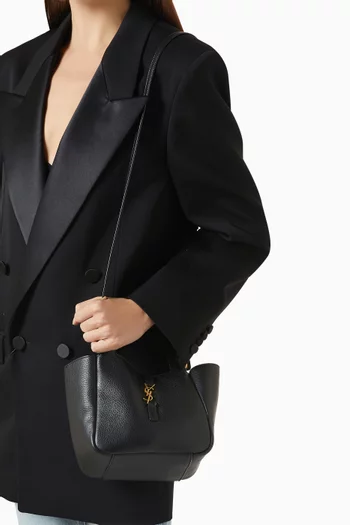 Le 5 à 7 Baby Bea Tote Bag in Grained Leather