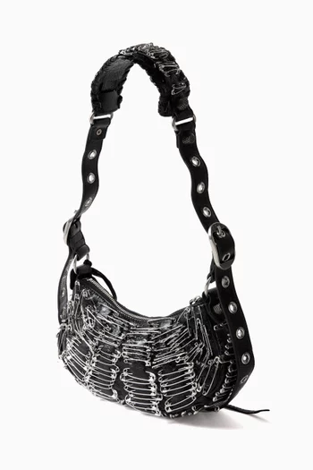 XS  Le Cagole Shoulder Bag in Arena Lambskin