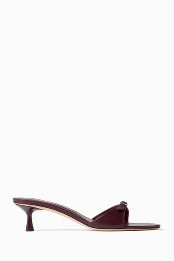 Greta 50 Mules in Sheep Leather