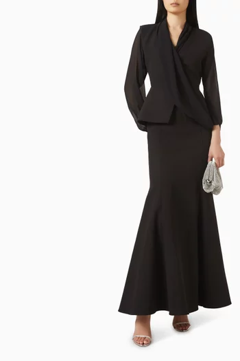 Blazer-style Gown