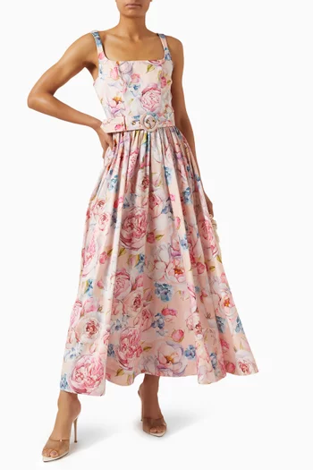 فستان سيينا بحزام