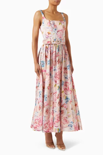 فستان سيينا بحزام