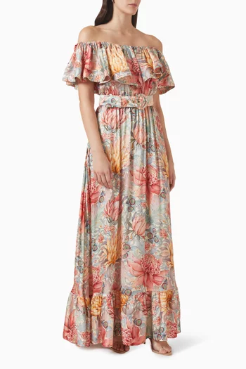 فستان أودري بحزام