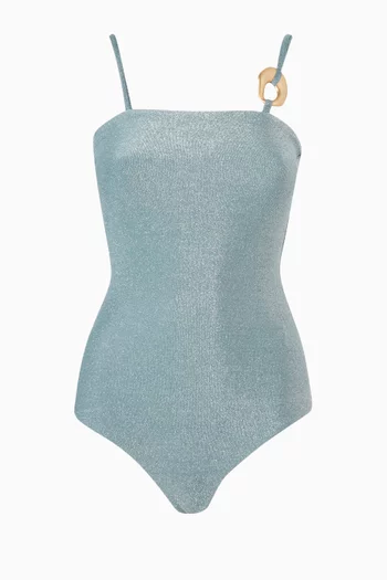 Rio One-piece Swimsuit in Satin Lycra