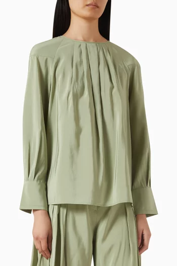 بلوزة بكشكش