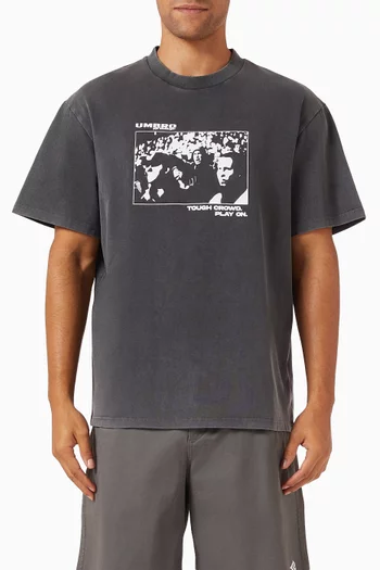 x UMBRO Tough Crowd T-shirt in Cotton-jersey