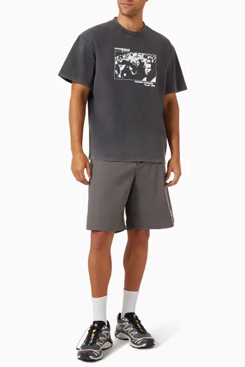 x UMBRO Chapel End Double Pleated Shorts