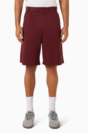 x UMBRO Chapel End Double Pleated Shorts